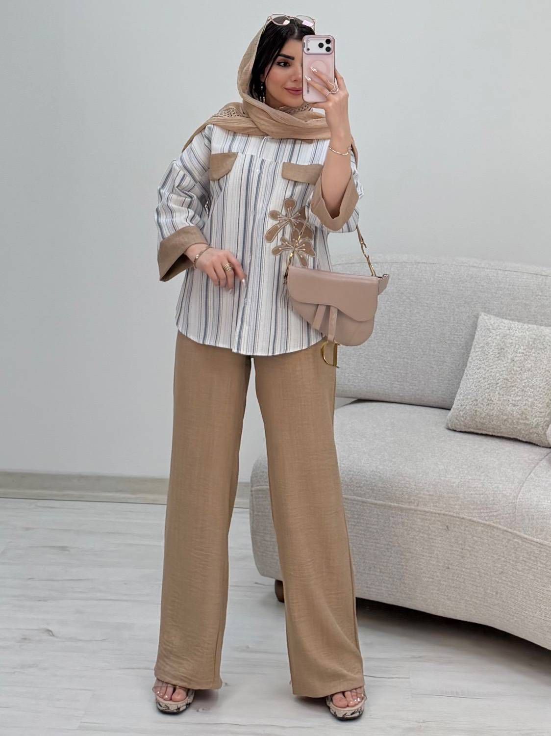 شومیز شلوار نوگل