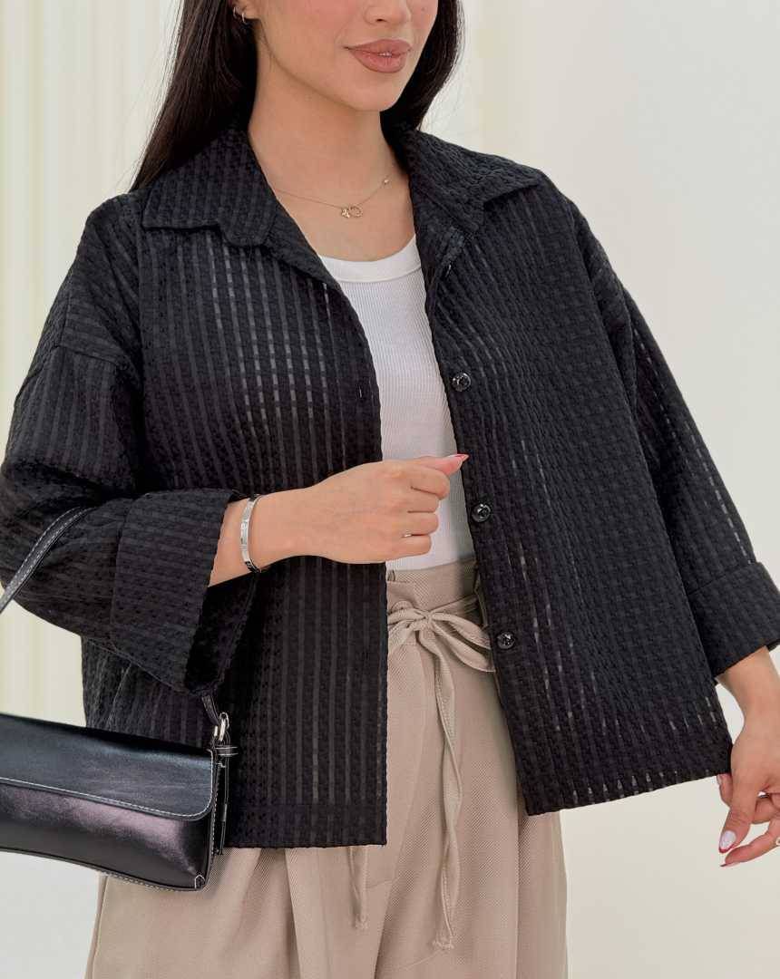 شومیز باکسی حصیری