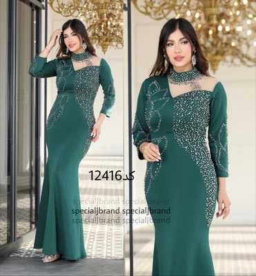 لباس مجلسی ماکسی مجلسی طناز | جنس غواصی گرم بالا | قد کار 155
