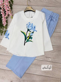 شومیز گل رز
