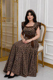 پیراهن عروسکی پلنگی