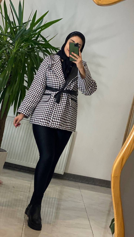 مانتو پاییزی پیچازی