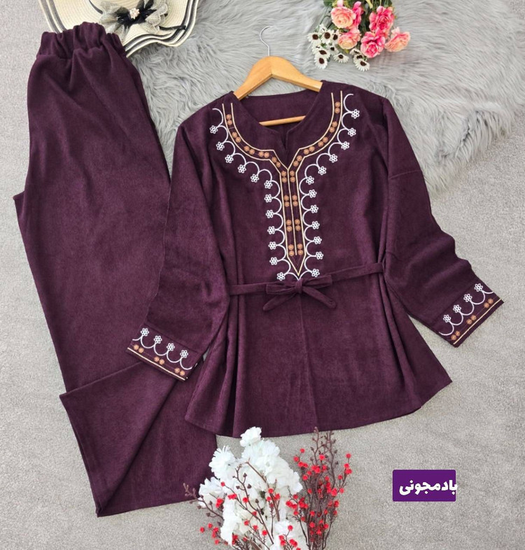 تونیک شلوار شرمین پاییزه مناسب مجالس