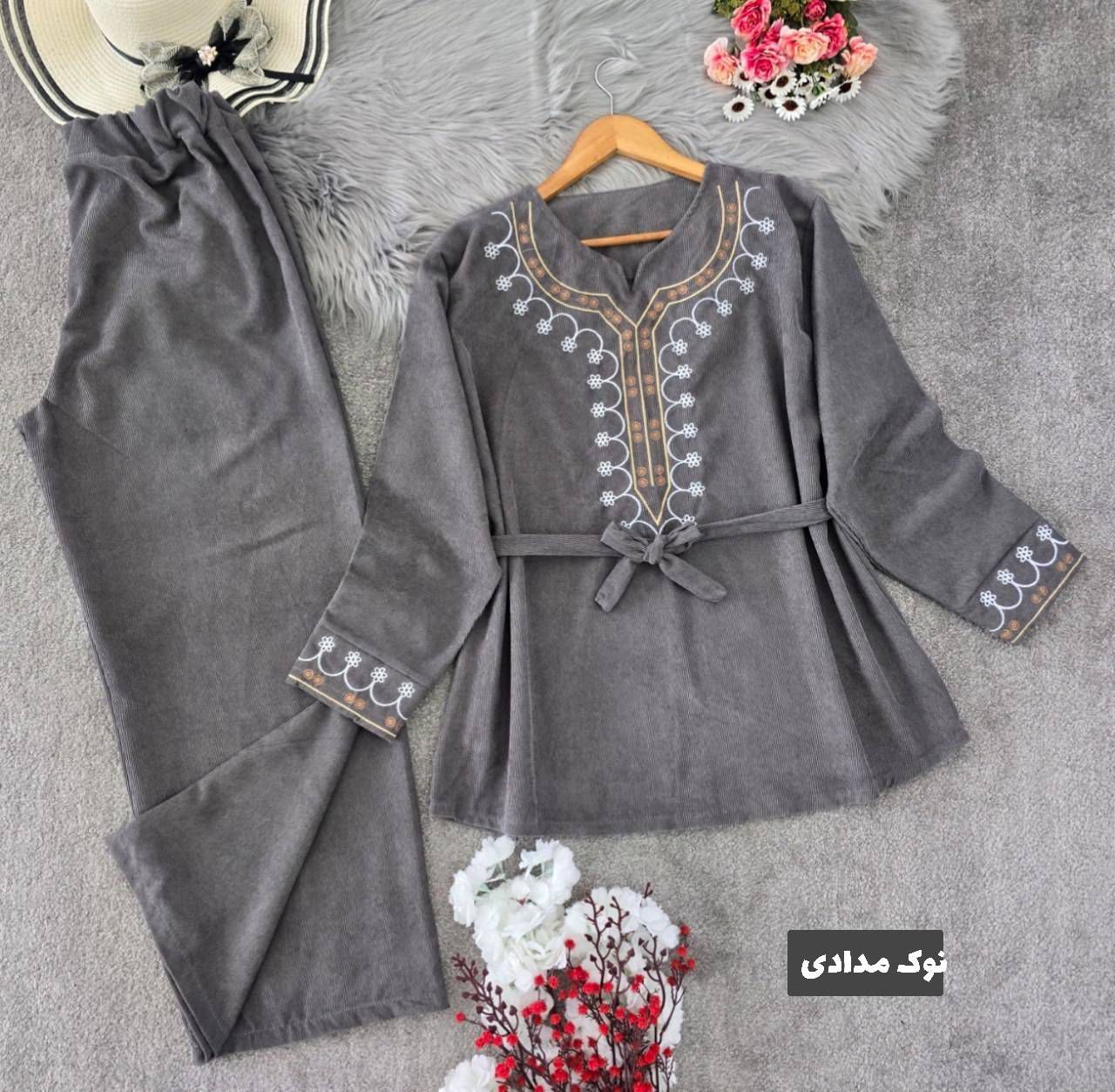 تونیک شلوار شرمین پاییزه مناسب مجالس