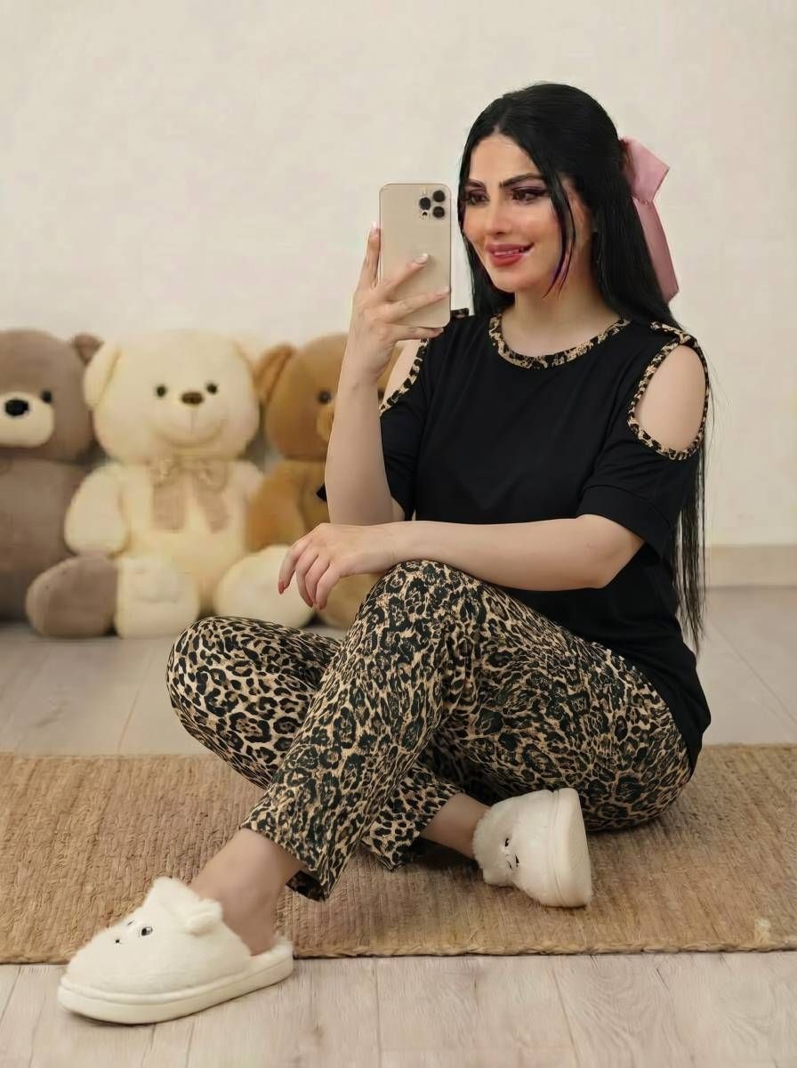 ست تیشرت شلوار خونگی پرنسس